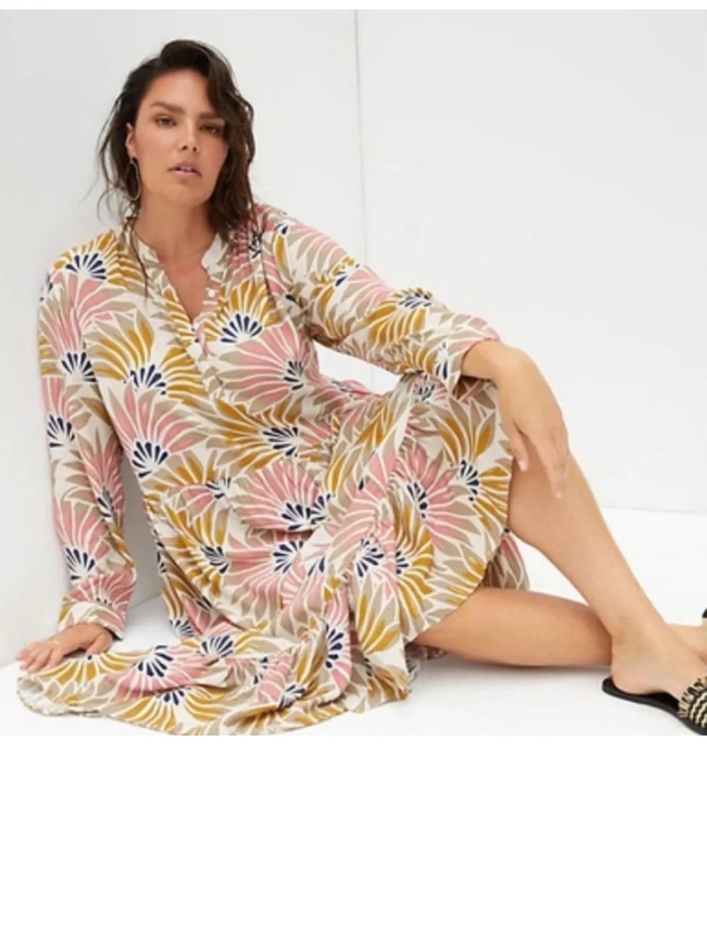 Anthropologie Mare Mare Lynda Maxi Dress In Pink Floral Size M